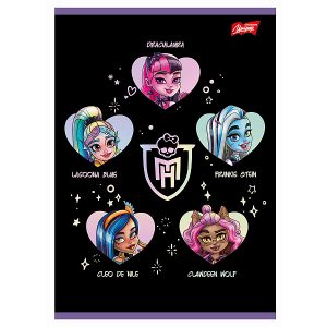Monster High A5-ös kockás füzet – többféle