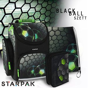 Starpak focis iskolatáska SZETT – Black Ball