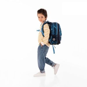 TOPGAL ergonomikus iskolatáska hátizsák BAZI – Flying Ace