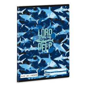 Ars Una 1. osztályos vonalas füzet A5 – Lord of the Deep