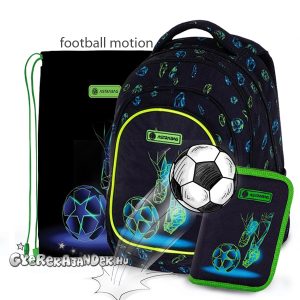 Astra focis iskolatáska, hátizsák SZETT – Football Motion