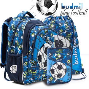 Budmil focis ergonomikus iskolatáska SZETT – Play Football