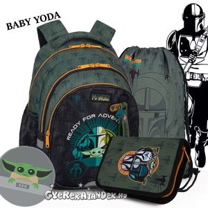 Coolpack Baby Yoda iskolatáska hátizsák SZETT- JERRY