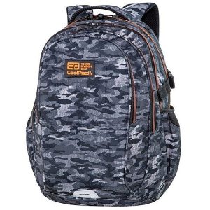 CoolPack iskolatáska hátizsák FACTOR – Grey Military
