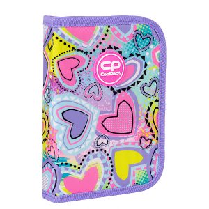 Coolpack kihajtható tolltartó – Pastel Heart