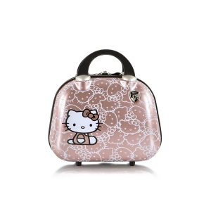 Hello Kitty 4 kerekű ABS bőrönd kézitáskával – Kitties