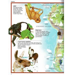 Képes atlasz matricákkal – Állatok a világban