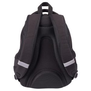Pusheen Cat ergonomikus iskolatáska hátizsák – Fekete-arany
