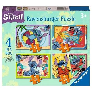 Stitch puzzle 4in1 Ravensburger