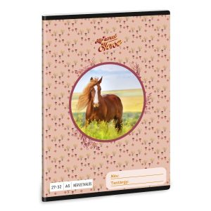 Ars Una A5-ös kockás füzet – My Sweet Horse