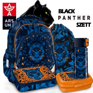 Ars Una anatómiai iskolatáska SZETT 5 részes – Black Panther