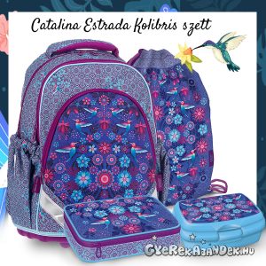 Ars Una Catalina Estrada 4 részes iskolatáska SZETT – Kolibris