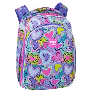 Coolpack ergonomikus iskolatáska TURTLE – Pastel Heart