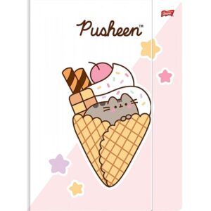 Pusheen cicás gumis mappa A4-es – kétféle