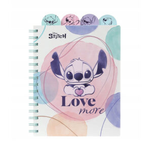 Stitch spirálos notesz A5 – Love More