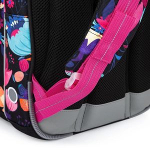 TOPGAL ergonomikus iskolatáska hátizsák COCO – Wild Flowers