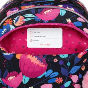 TOPGAL ergonomikus iskolatáska hátizsák COCO – Wild Flowers
