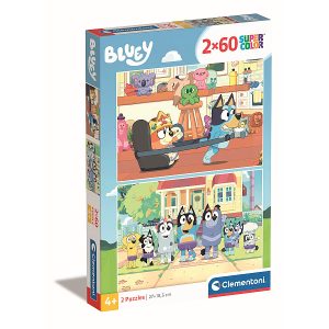 Clementoni Bluey puzzle 2×60 db-os