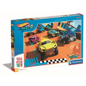 Hot Wheels maxi puzzle 104 db-os – Clementoni