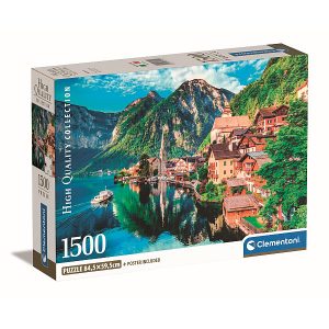 Clementoni puzzle 1500 db-os – Hallstatt