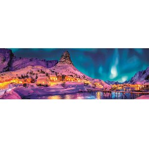 Clementoni 1000 db-os panoráma puzzle – Lofoten szigetek