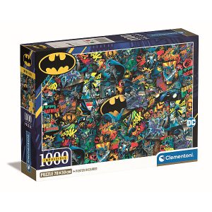 Clementoni Batman 1000 db-os lehetetlen puzzle