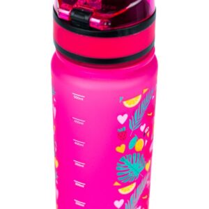 Baagl tritán kulacs 500 ml-es – Pink Flamingos