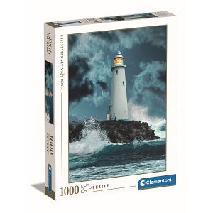 Clementoni puzzle 1000 db-os – Világítótorony a viharban