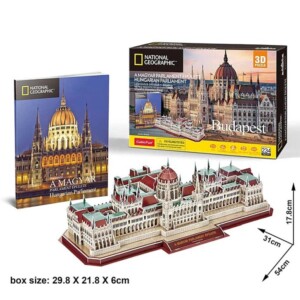 CubicFun National Geographic 3D puzzle 234 db-os – Magyar Parlament