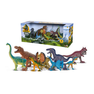 Óriás dinoszaurusz figura szett 8 db-os