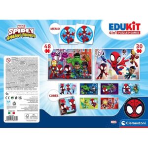 Edukit játékgyűjtemény 4 az 1-ben – Spidey és barátai