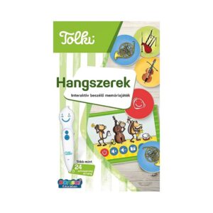 Tolki Interaktív beszélő memóriajáték – Hangszerek