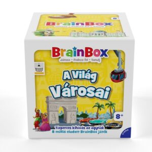 Brainbox A világ városai társasjáték – ÚJ