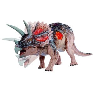 Hangot adó dinoszaurusz játékfigura – Triceratops