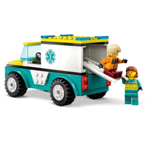 Lego City Mentőautó és snowboardos (60403)