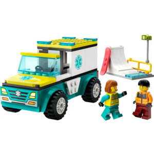 Lego City Mentőautó és snowboardos (60403)