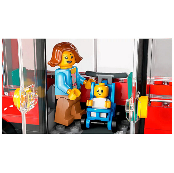 Lego City Piros emeletes turistabusz (60407)