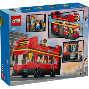 Lego City Piros emeletes turistabusz (60407)