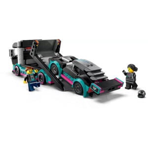 Lego City Versenyautó és autószállító teherautó (60406)