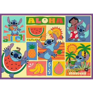 Lilo és Stitch puzzle 4 x 250 db-os – Trefl