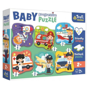 Trefl baby puzzle – Szakmák és járművek