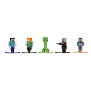 JADA Minecraft nano metál figura szett 20 db-os – 8. széria