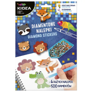 Kidea Magic World gyémánt matricák – állatos