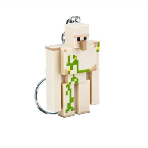 Minecraft figura kulcstartó, táskadísz meglepetés csomagban