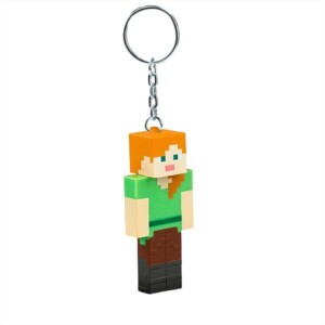 Minecraft figura kulcstartó, táskadísz meglepetés csomagban