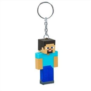 Minecraft figura kulcstartó, táskadísz meglepetés csomagban