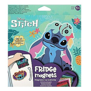 Stitch hűtőmágnes készítő kreatív készlet – kétféle