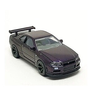 Majorette Japan series kisautó Nissan Skyeline GT-R (R34) – fekete