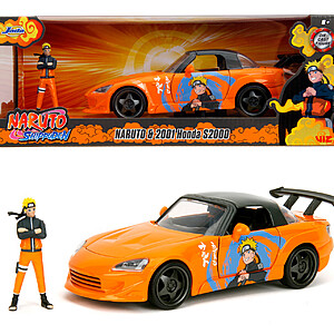 Jada Naruto fém autó 1:24 – 2001 Honda S2000