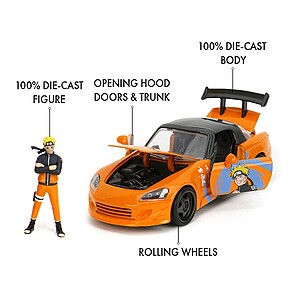 Jada Naruto fém autó 1:24 – 2001 Honda S2000